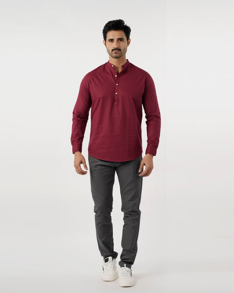 Eminent Men's Casual Plain Shirt