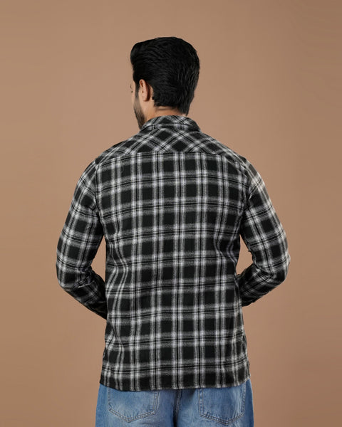 Eminent Men's Casual Full Sleevs Flannel Shirt