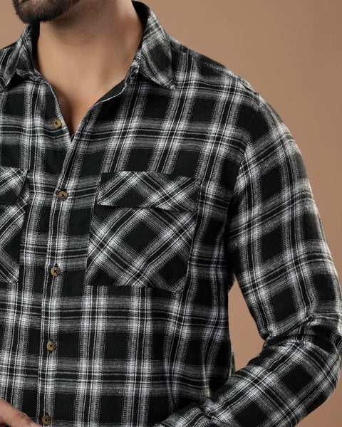 Eminent Men's Casual Full Sleevs Flannel Shirt