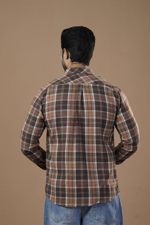 Eminent Men's Casual Full Sleevs Flannel Shirt