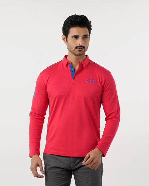 Men's Eminent Full Sleeves Polo T-Shirt