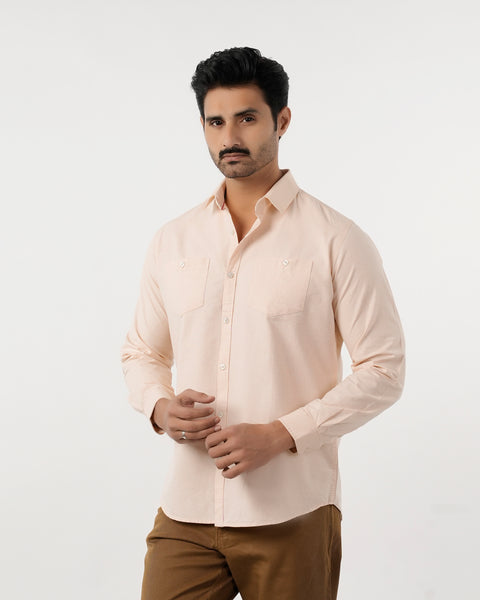 Eminent Men's Casual Chambray Shirt