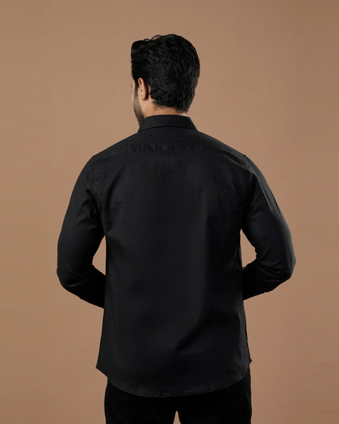 Eminent Men's Full Sleeves Plain Casual Shirt