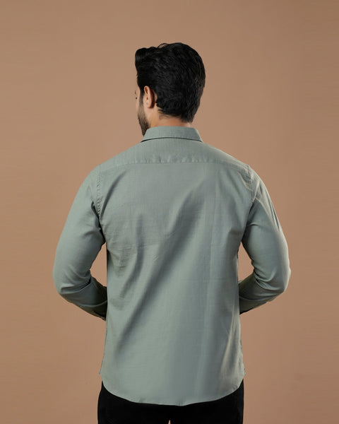 Eminent Men's Full Sleeves Plain Casual Shirt