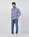 Eminent Men's Casual Full Sleeves Stripe Shirt