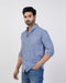 Eminent Men's Casual Full Sleeves Stripe Shirt