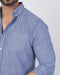 Eminent Men's Casual Full Sleeves Stripe Shirt