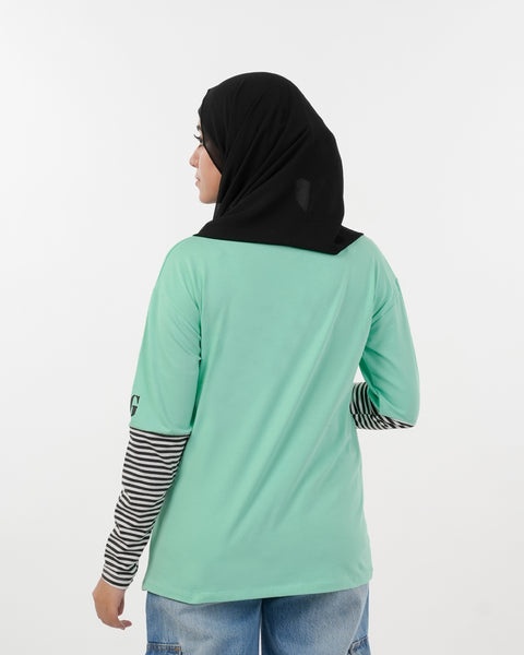Eminent Women's Full Sleeves T-Shirt - Spring Bud