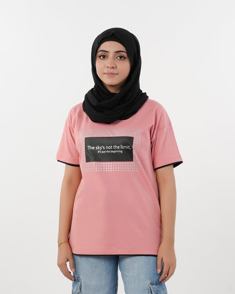 Eminent Women's Half Sleeves T-Shirt - Flamingo