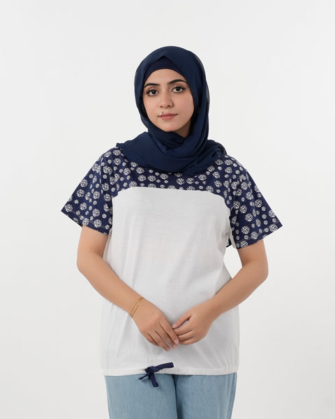 Eminent Women's Half Sleeves T-Shirt - Mid Blue