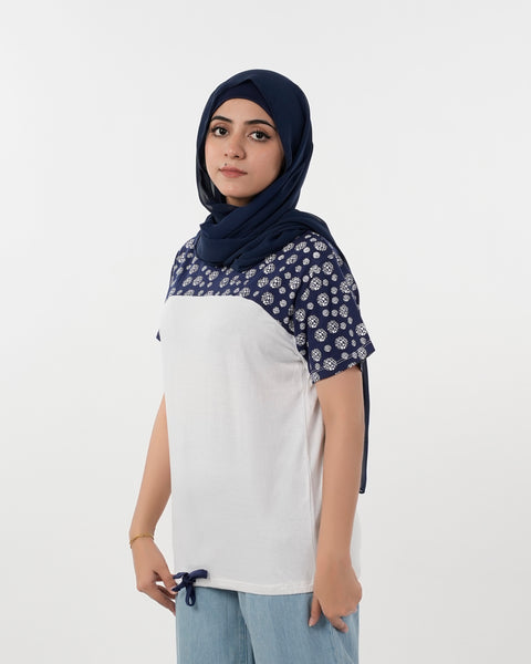 Eminent Women's Half Sleeves T-Shirt - Mid Blue