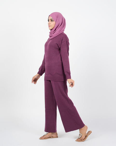 Eminent Women's Co-Ord Set - Maroon