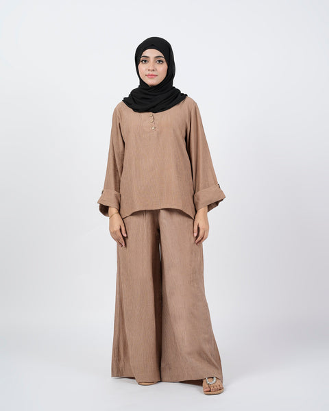 Eminent Women's Co-Ord Set - Brown