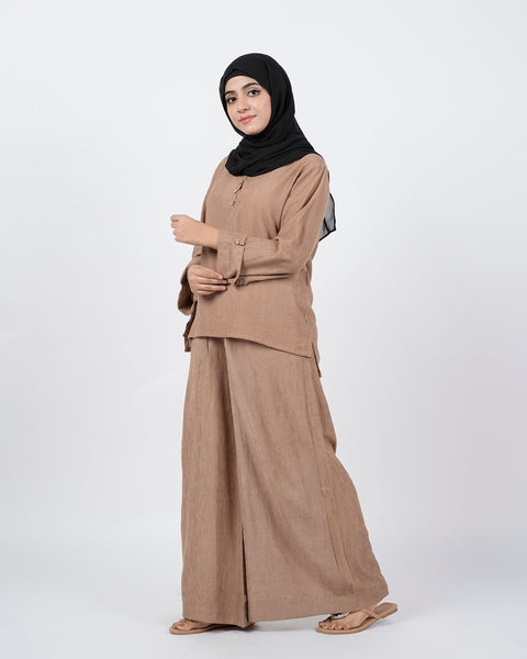 Eminent Women's Co-Ord Set - Brown