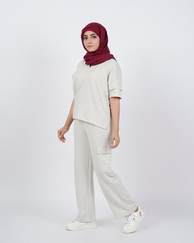 Eminent Women's Cord Set - Sand, Women Co-Ord Set, Eminent, Chase Value