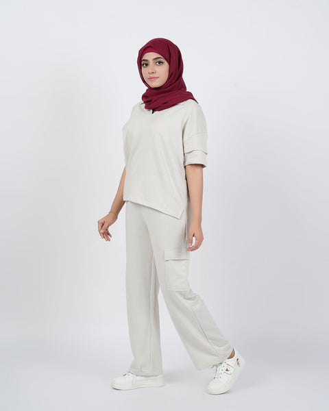 Eminent Women's Cord Set - Sand, Women Co-Ord Set, Eminent, Chase Value