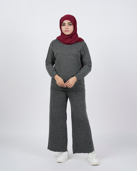 Eminent Women's Co-Ord Set - Charcoal