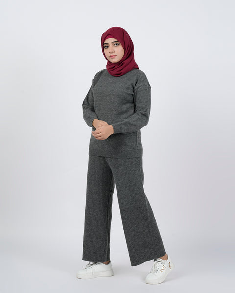 Eminent Women's Co-Ord Set - Charcoal