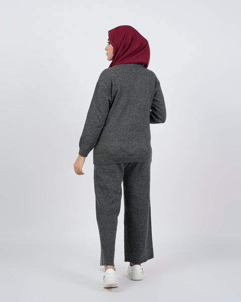 Eminent Women's Co-Ord Set - Charcoal