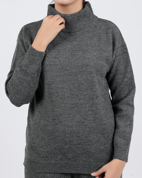 Eminent Women's Co-Ord Set - Charcoal