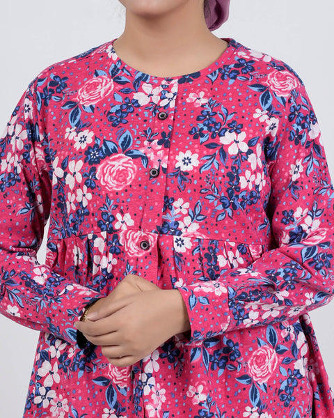 Eminent Women's Western Full Sleeves Top - Pink