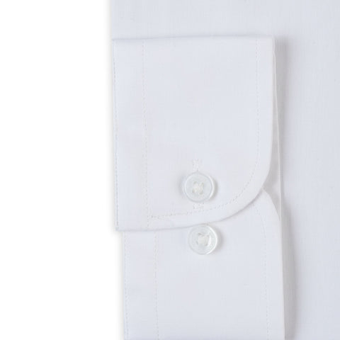 Eminent Men's Formal Plain Shirt - White