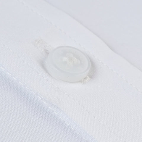 Eminent Men's Formal Plain Shirt - White