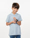 Eminent Boys Polo Half Sleeves T-Shirt - Celestial