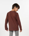 Eminent Boys Full Sleeves T-Shirt - Brown
