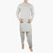 Eminent Men's Trim Fit Kurta Pajama Suit - Light Grey, Men's Shalwar Kameez, Eminent, Chase Value