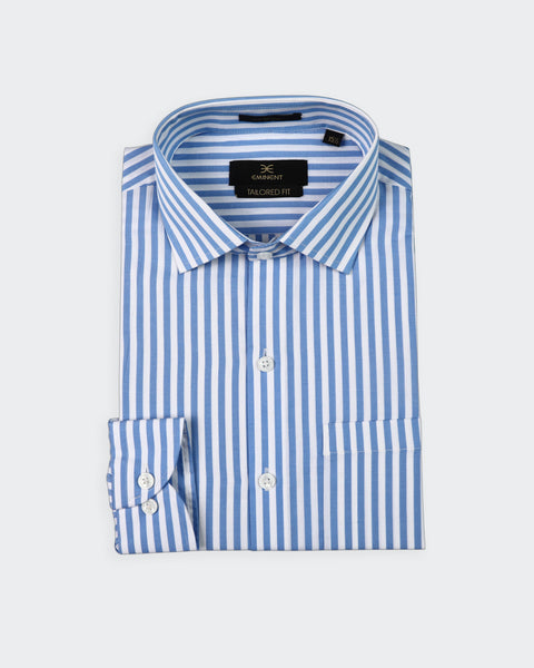 Men's Striped Formal Shirt