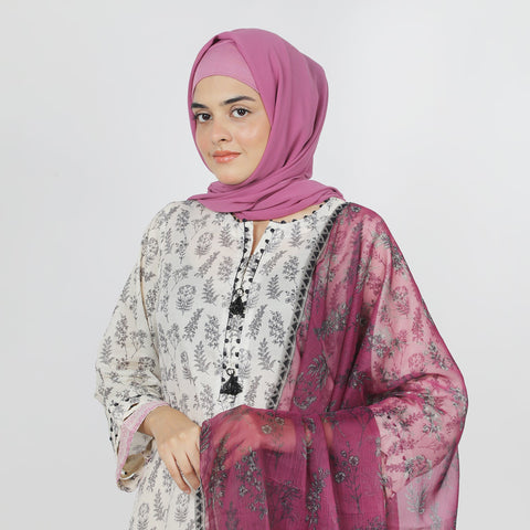 Eminent Women's Printed 3pcs Suit - Fawn, Women Shalwar Suits, Eminent, Chase Value