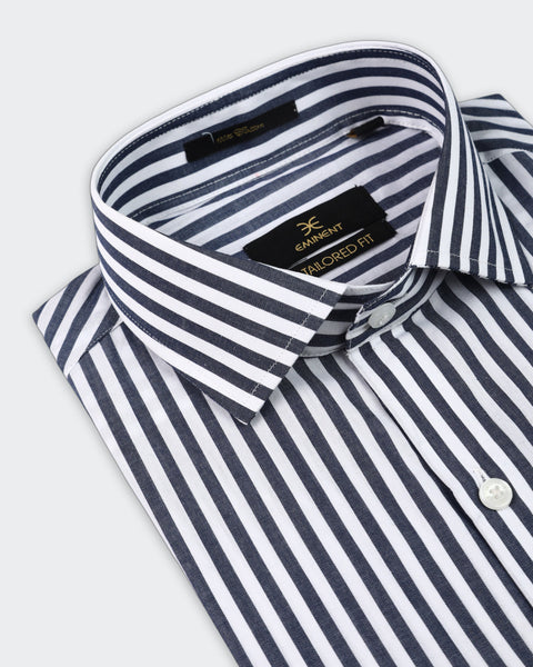 Men's Striped Formal Shirt