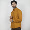 Eminent Men's Casual Check Shirt - Mustard