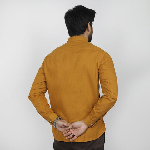 Eminent Men's Casual Check Shirt - Mustard, Men's Shirts, Eminent, Chase Value