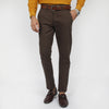 Eminent Men's Cotton Casual Pant - Chocolate