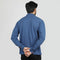 Eminent Men's Full Sleeves Polo T-Shirt - Navy Blue