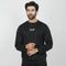 Eminent Men's Full Sleeves Sweat Shirt - Black