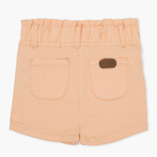 Eminent Newborn Girls Cotton Short - Peach, Newborn Girls Shorts Skirts & Pants, Eminent, Chase Value