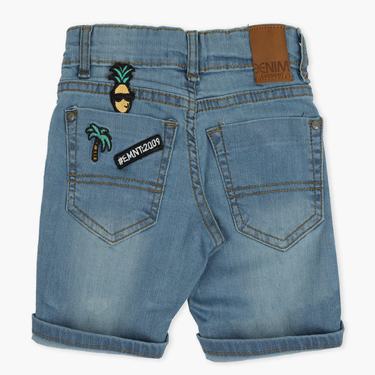 Eminent Boys Denim Short - Mid Blue, Boys Shorts, Eminent, Chase Value