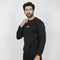 Eminent Men's Full Sleeves Sweat Shirt - Black