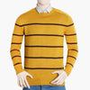 Men's Stripe Sweater - Mustard, Men's Sweater & Sweat Shirts, Chase Value, Chase Value