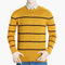 Men's Stripe Sweater - Mustard, Men's Sweater & Sweat Shirts, Chase Value, Chase Value