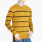 Men's Stripe Sweater - Mustard, Men's Sweater & Sweat Shirts, Chase Value, Chase Value