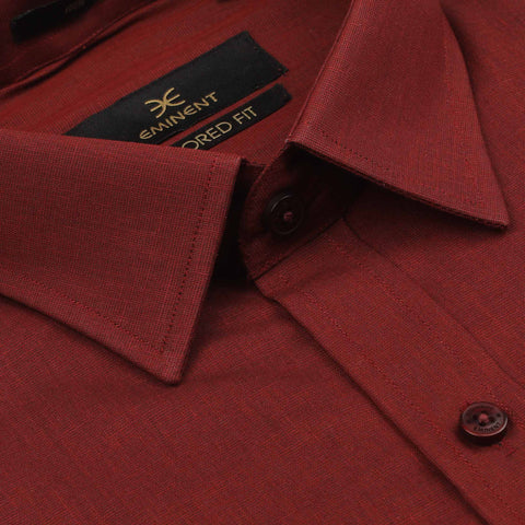 Eminent Men's Chambray Shirt - Maroon, Men's Shirts, Eminent, Chase Value