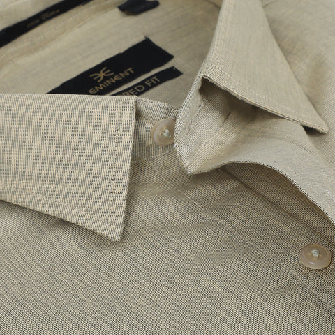 Eminent Men's Formal Shirt - Beige, Men's Shirts, Eminent, Chase Value