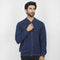 Eminent Men's Full Sleeves Jacket - Navy Blue