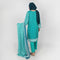 Eminent Women's 3pcs Embroidered Stitched Suit - Sea Green