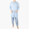Eminent Men's Trim Fit Kurta Pajama Suit - Blue, Men's Shalwar Kameez, Eminent, Chase Value