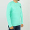 Eminent Men's Round Neck Full Sleeves T-Shirt - Aqua, Men's T-Shirts & Polos, Eminent, Chase Value